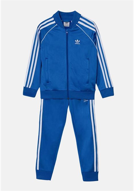 Tuta Adicolor SST blu per bambino e bambina ADIDAS ORIGINALS | IY4008.